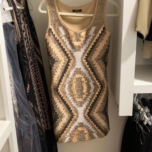 Small Verty gold and black beaded sequin dress. Great Gatsby and New Year’s Eve